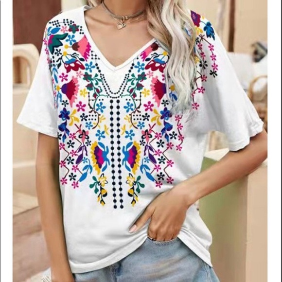 Tops - Bohemia Loose T-shirt